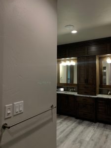 Bathroom with automation installed in Twin Falls, ID